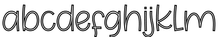 Anyca Sweet Font LOWERCASE