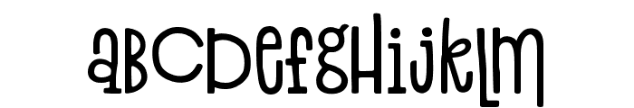 AnythingGoes Font LOWERCASE