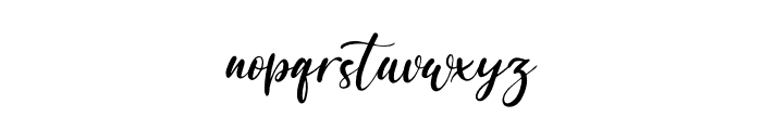 Anythings Font LOWERCASE