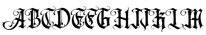 Aortascarta-Regular Font UPPERCASE