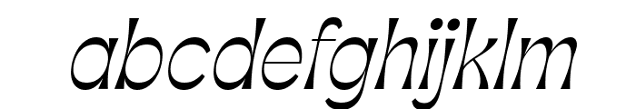 Apagah Reverse Italic Font LOWERCASE