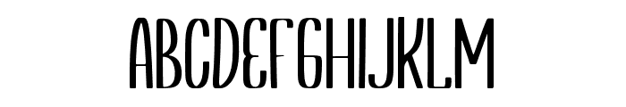 Apatuch Font UPPERCASE