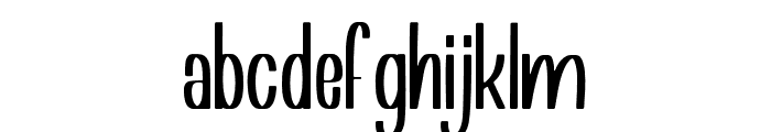 Apatuch Font LOWERCASE
