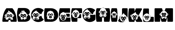 Ape Font LOWERCASE