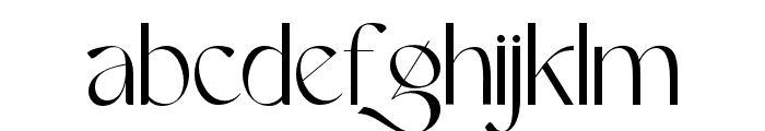 Apelow-modern Font LOWERCASE