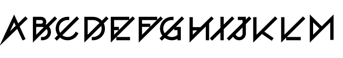 Apob Bold Font LOWERCASE