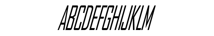 Apollo Force Italic Font UPPERCASE