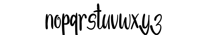 Apparel Stock Font LOWERCASE