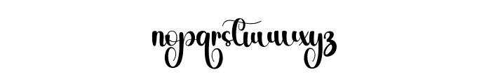 Appareling Font LOWERCASE