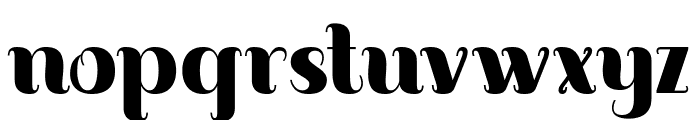 Appear In Style Font LOWERCASE