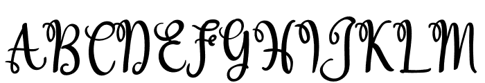 Apple Farm Font UPPERCASE