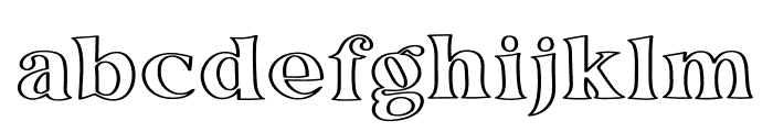Apple Hill Font LOWERCASE