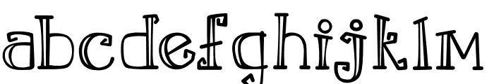 Apple Willow Font LOWERCASE