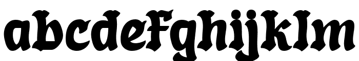 Aprek Febux Regular Font LOWERCASE