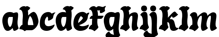 AprekFebux-Regular Font LOWERCASE
