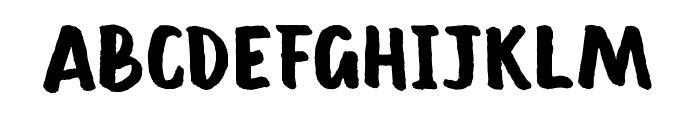 ApreliaBrush Font UPPERCASE