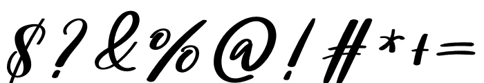 April Signature Font OTHER CHARS