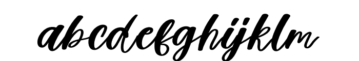 April Signature Font LOWERCASE