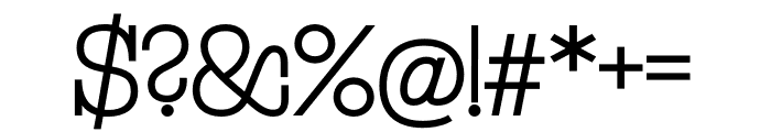 Aprila-Regular Font OTHER CHARS