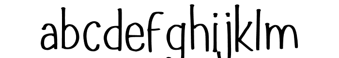 Aprilia Regular Font LOWERCASE