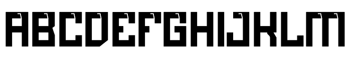 Aqigals Font UPPERCASE