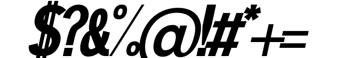 Aquarello Italic Font OTHER CHARS