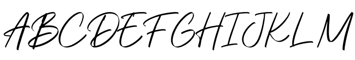 Aquatype Signature Font UPPERCASE