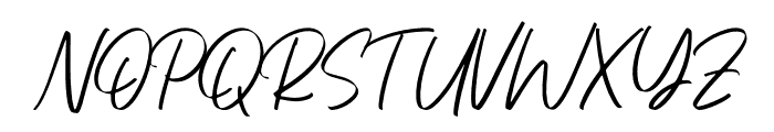 Aquatype Signature Font UPPERCASE