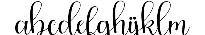 Arabela Script Font LOWERCASE