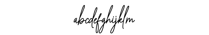 Arabellia Signature Font LOWERCASE