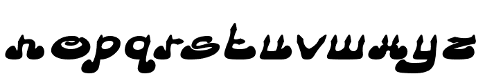 Arabian Prince Bold Italic Font LOWERCASE