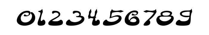 Arabian Prince Italic Font OTHER CHARS
