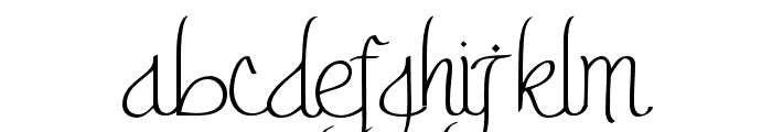 ArabianFairs-Regular Font LOWERCASE