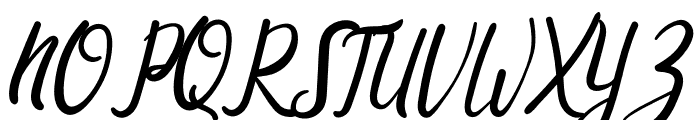 Arabic Font UPPERCASE