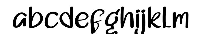 Aragel Font LOWERCASE