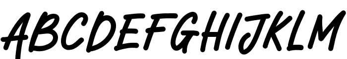 ArcTimeRegular Font UPPERCASE