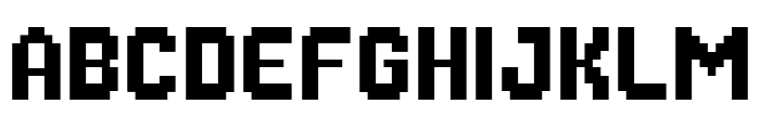 Arcade Games Font UPPERCASE