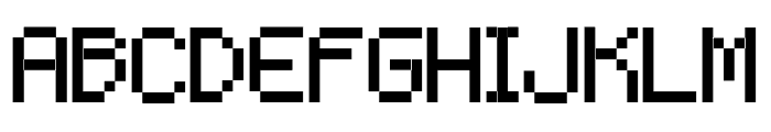 Arcade Pixel Font UPPERCASE