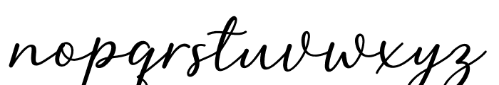 Arcadia Script Font LOWERCASE