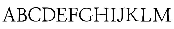 Archaeology Serif Font Regular Font UPPERCASE