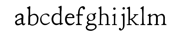 Archaeology Serif Font Regular Font LOWERCASE