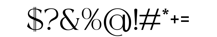 Archane-Regular Font OTHER CHARS
