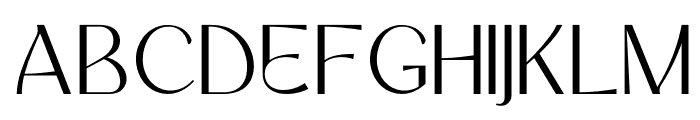 Archattes Font UPPERCASE