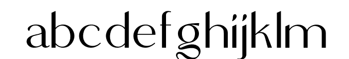 Archattes Font LOWERCASE