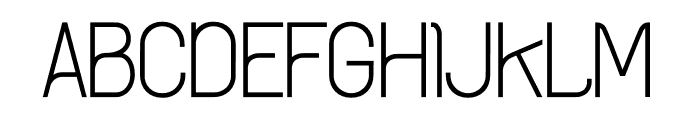 Archee Font UPPERCASE