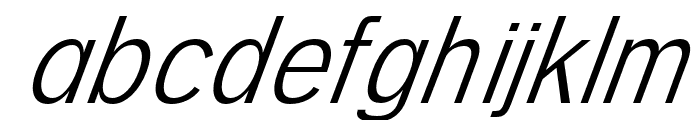 Archeo regular Font LOWERCASE