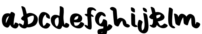 Archeology Regular Font LOWERCASE