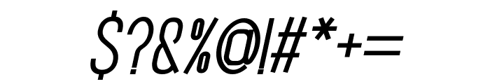 Archeria Bold Italic Font OTHER CHARS