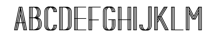 Archeria Glitch Font LOWERCASE