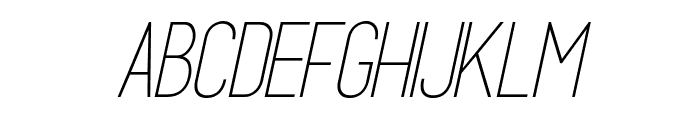 Archeria Italic Font LOWERCASE